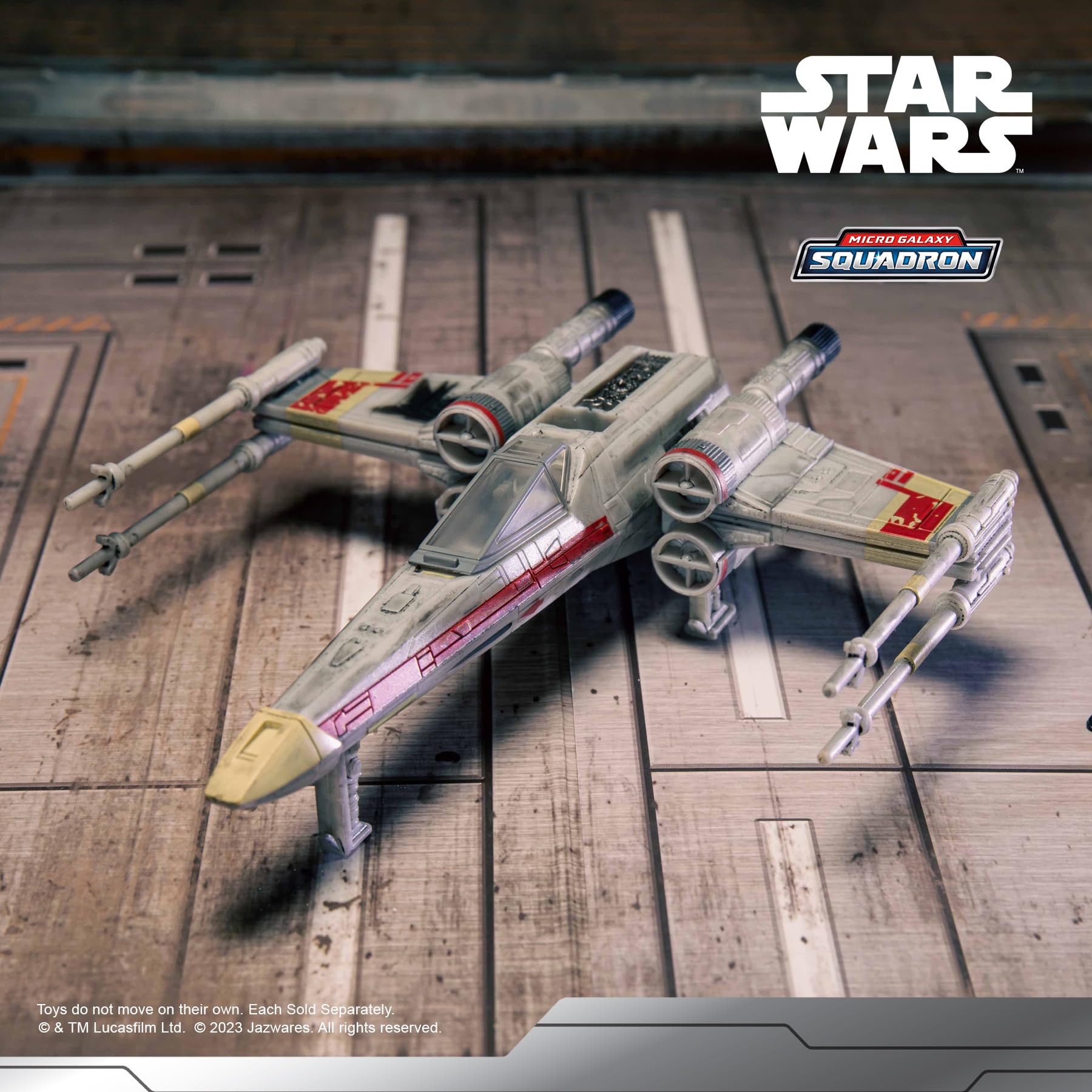 Star Wars Micro Galaxy Squadron SWJ0092 X-Wing, Wedge Antilles